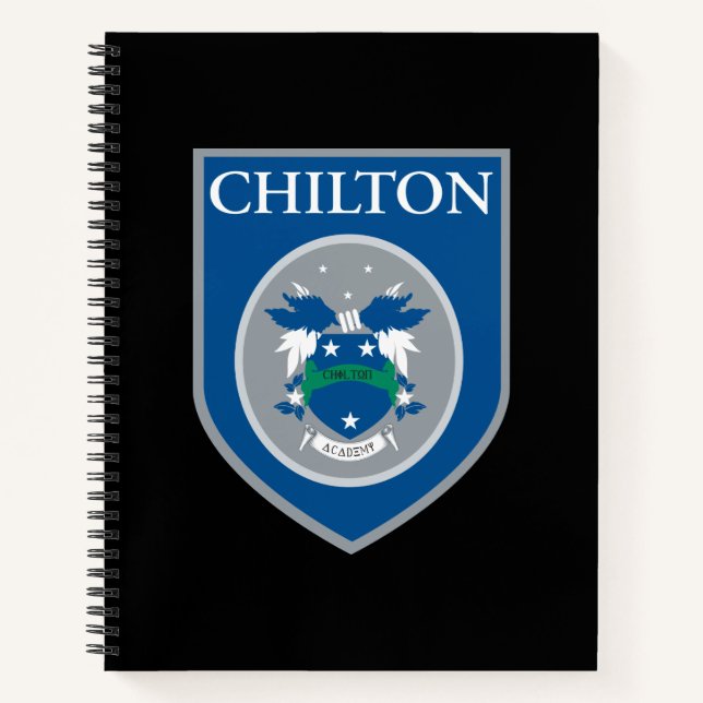 Carnet Gilmore Girls | Badge de l'Académie Chilton (Devant)