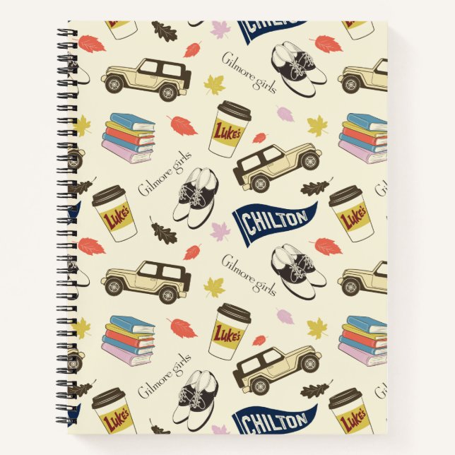 Carnet Gilmore Girls Chilton Fall Pattern (Devant)