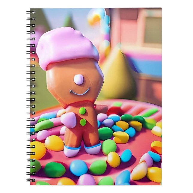 Carnet Gingerbread Boy Favorise - Ken Gage Art (Devant)