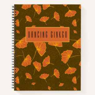 Carnet ginkgo dansant