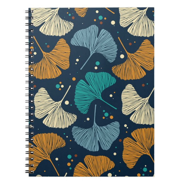 Carnet Ginkgo Leaf inspecred (Devant)