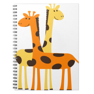 Carnet girafe afrique safari faune