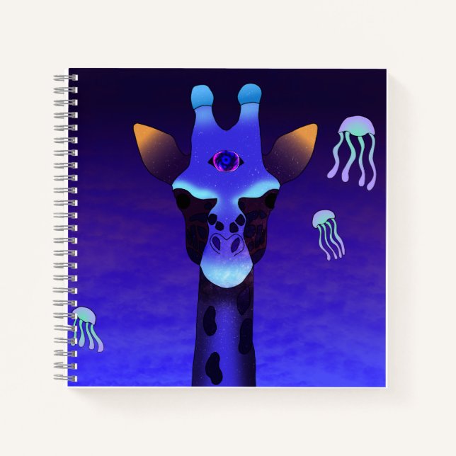 Carnet Girafe de la Perception infinie (Devant)