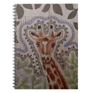 Carnet Girafe Mignonne 