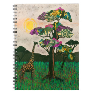Carnet Girafe sur les Avions d'Afrique