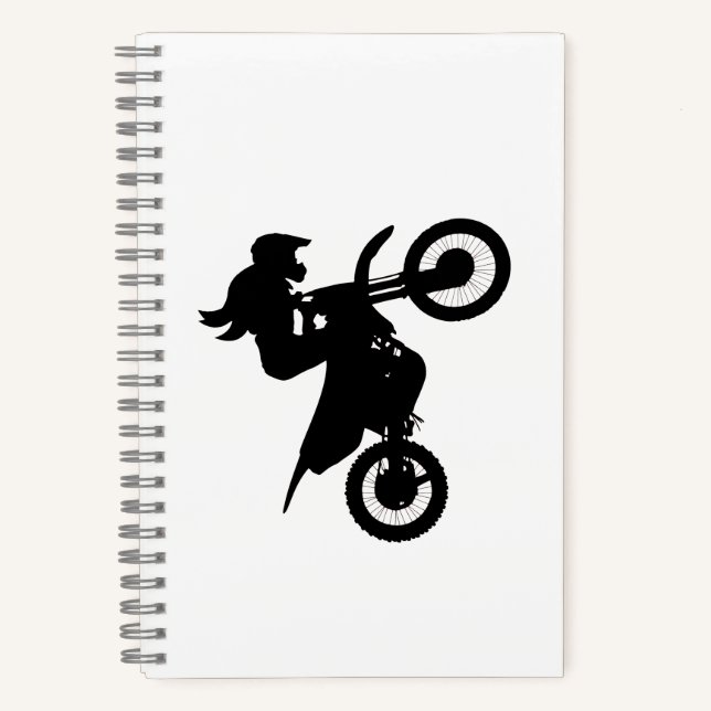 Carnet Girl Dirt Bike (Recto)