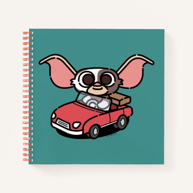 Carnet Gizmo | Pilote comique mite (Devant)