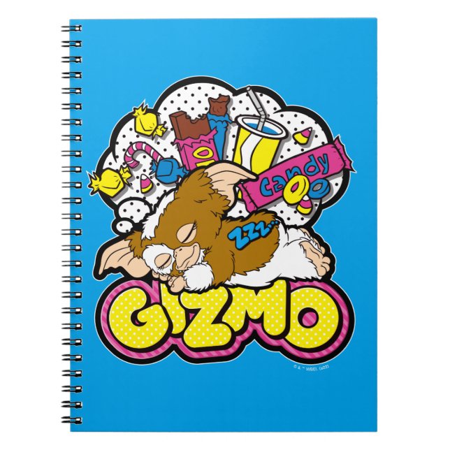 Carnet Gizmo | Rêver de sucreries (Devant)