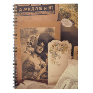 Carnet Glamour nostalgique : Portraits russes Vintages.