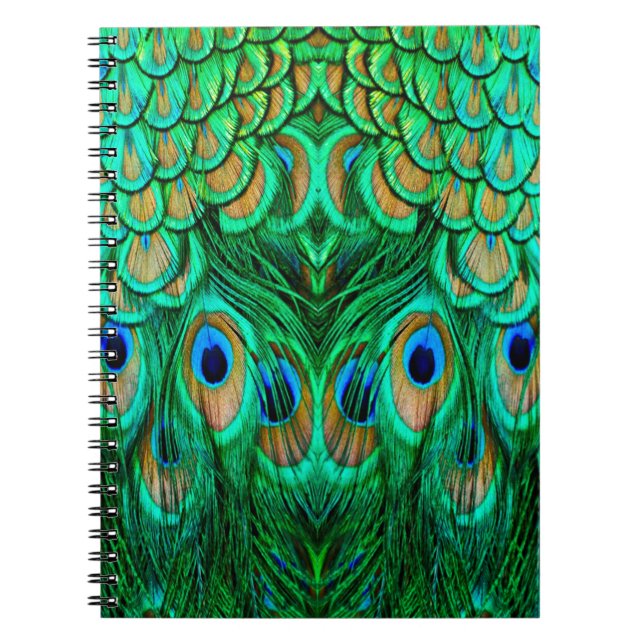 Carnet Glorious Peacock (Devant)