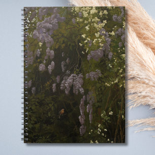 Carnet Glycines en fleurs - Composition florale