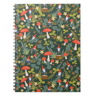 Carnet Gnomes de région boisée