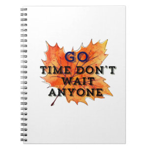 Carnet Go Time - Motivational Quote Design for the Fearle