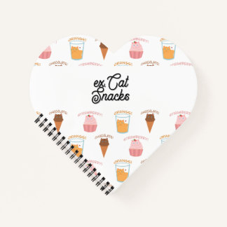 Carnet Gobelet personnalisé motif Cupcake rose et chat no