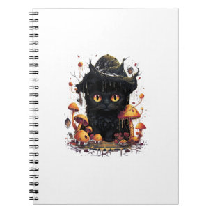 Carnet Goblincore esthétique et Cottagecore sous champign