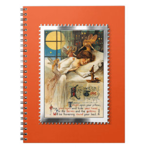 Carnet Goblins et fées nostalgiques de sommeil d'Hallowee