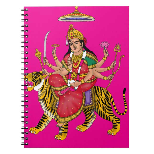 Carnet Goddess Durga  (Devant)