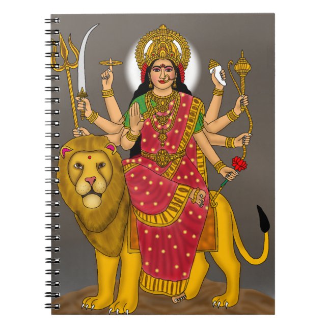 Carnet Goddess Durga Notebook (Devant)