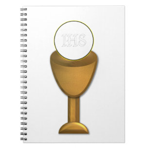 Carnet Golden Chalice and Host