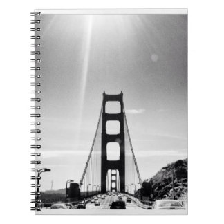Carnet Golden gate bridge noir et blanc