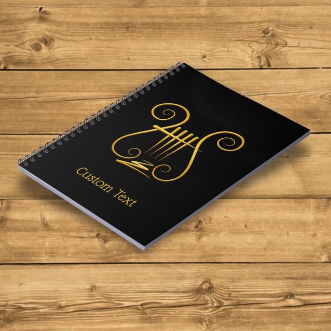 Carnet Golden lyre (Créateur téléchargé)