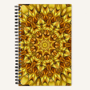 Carnet Golden Mandala Antique Abstract Design-63495