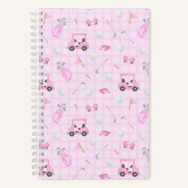 Carnet Golf Rose (Recto)