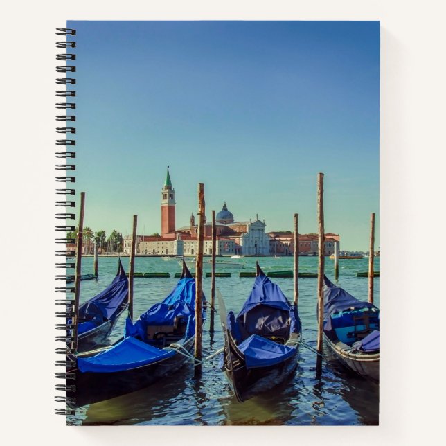 Carnet Gondolas à Venise, Italie (Devant)