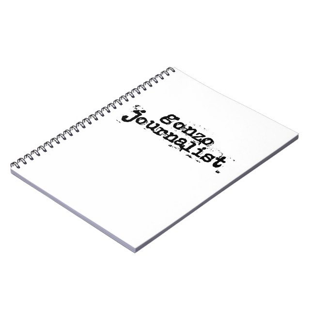 Carnet Gonzo Journaliste (Côté gauche)