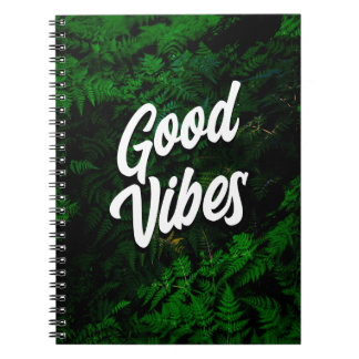 Carnet Good Vibes inspirée par la nature