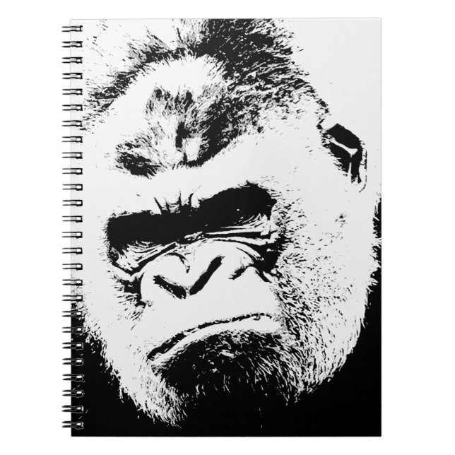 Carnet Gorilla en colère (Devant)