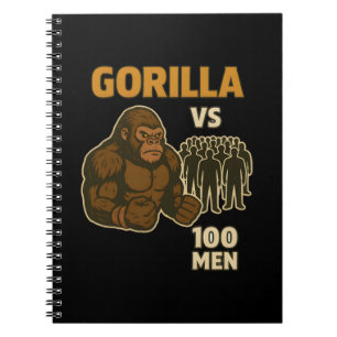 Carnet Gorille contre 100 hommes bataille épique