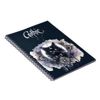 Carnet Gothic Cat