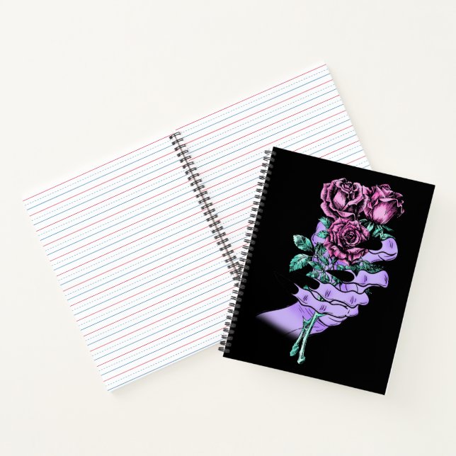 Carnet gothique Bouquet (Intérieur)