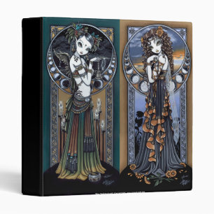 Carnet gothique de classeur d'imaginaire de