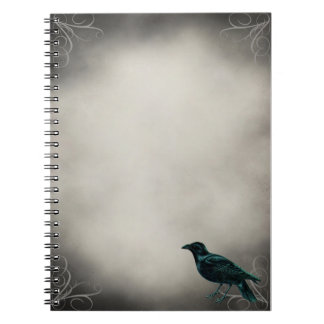 Carnet gothique noir de Raven