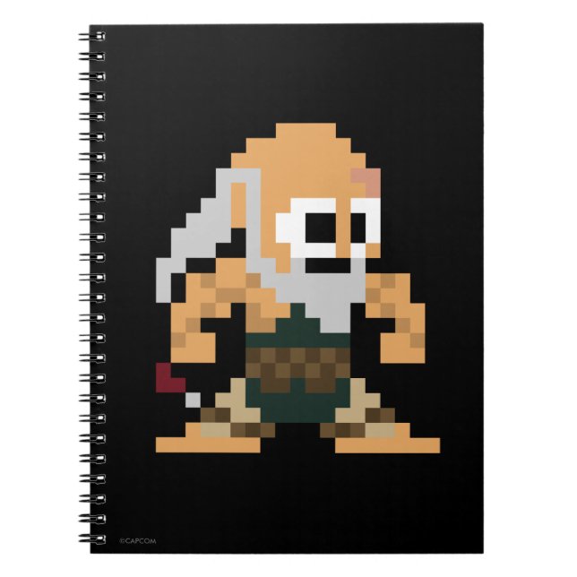 Carnet Gouken à 8 bits (Devant)
