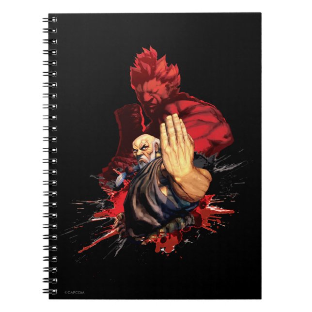 Carnet Gouken contre Akuma (Devant)