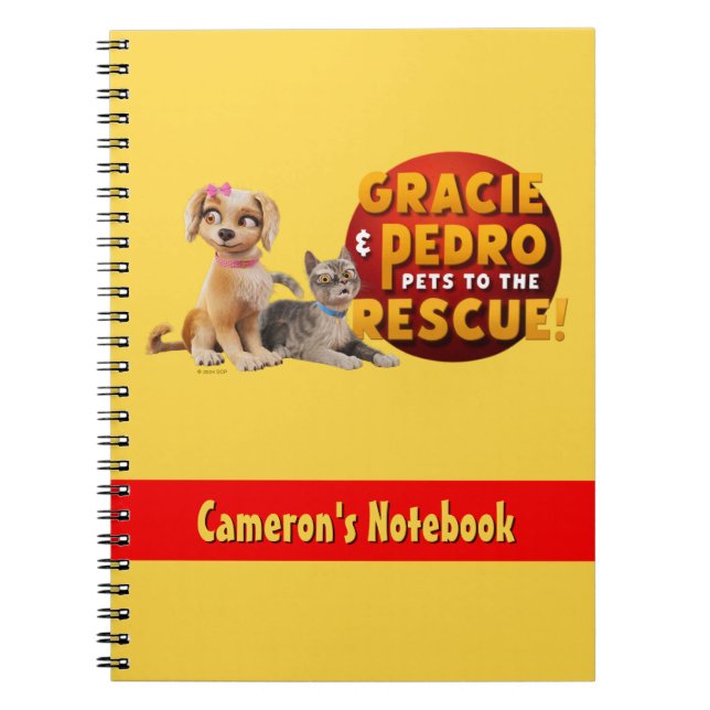Carnet Gracie & Pedro Dynamic Duo (Devant)