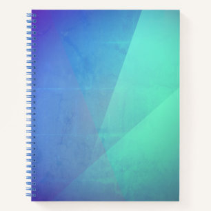 Carnet Gradation Blue Aqua & Turquoise