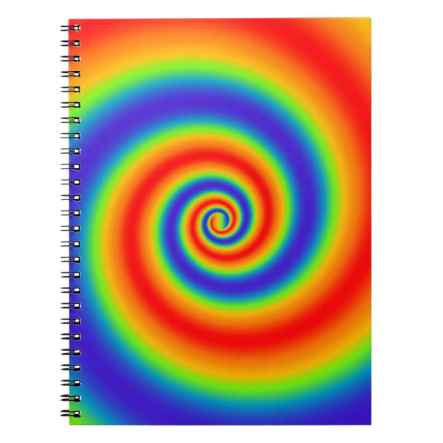Carnet Gradient du Colorful Spiral Effect (Devant)