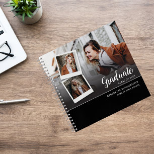 Carnet Graduation 2025 Party Grad Script Photo Invité