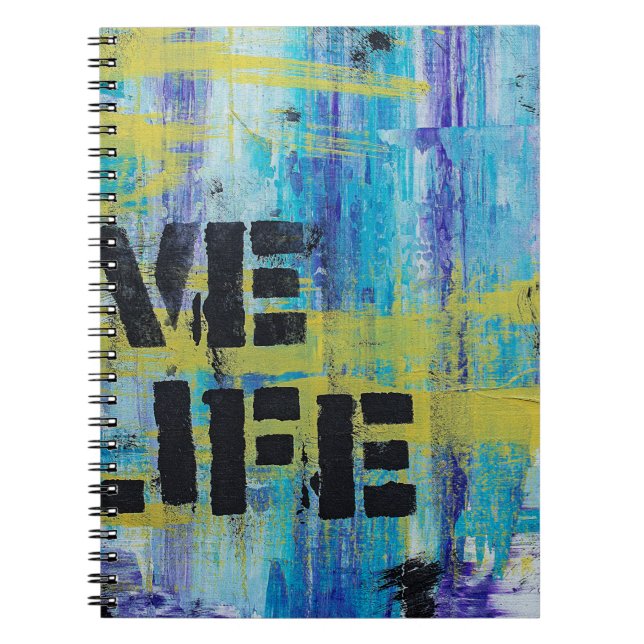 Carnet Graffiti abstrait Arrière - plan (Devant)