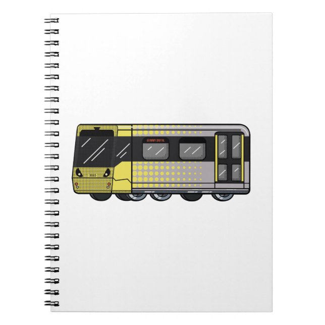 Carnet Graffiti de la Grande Manchester Metrolink (Devant)