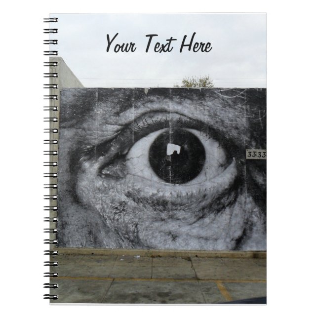 Carnet Graffiti Eye (Devant)