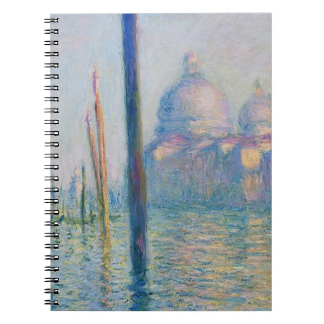 Carnet Grand Canal Monet Venise Italie Peinture classique (Devant)