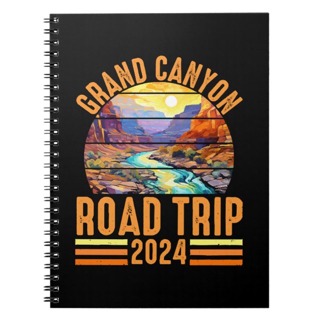 Carnet Grand Canyon National Park Road Trip 2024 (Devant)