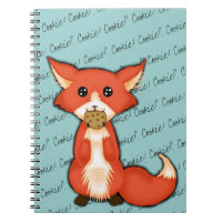 Grand Fox observé mignon mangeant un biscuit