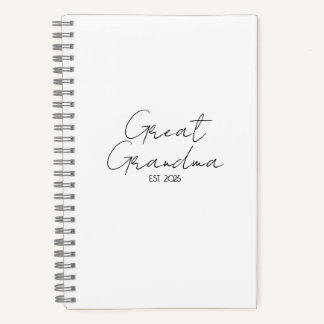 Carnet Grand grand-mère grand grand-père ensemble ・nouvea