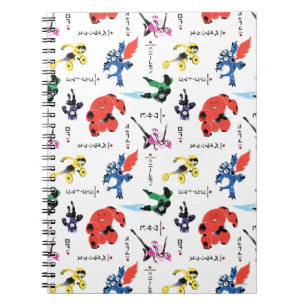 Carnet Grand héros 6 Motif de combat